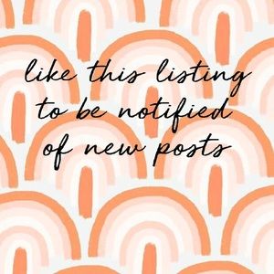 LIKE THIS LISTING TO BE NOTIFIED!!